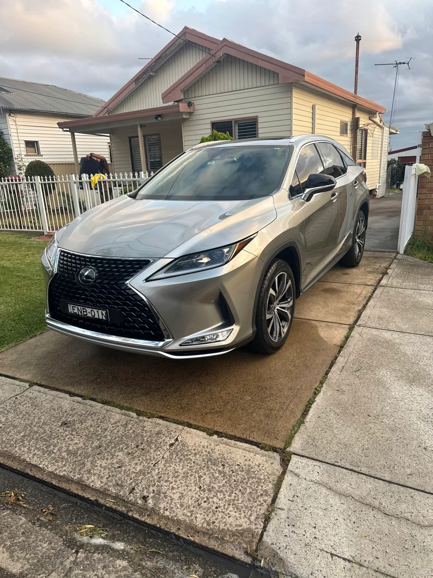 Lexus at a mobile detailing visit